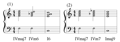 altered chords modal interchange