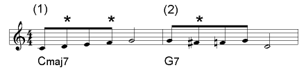 passing chords example 1